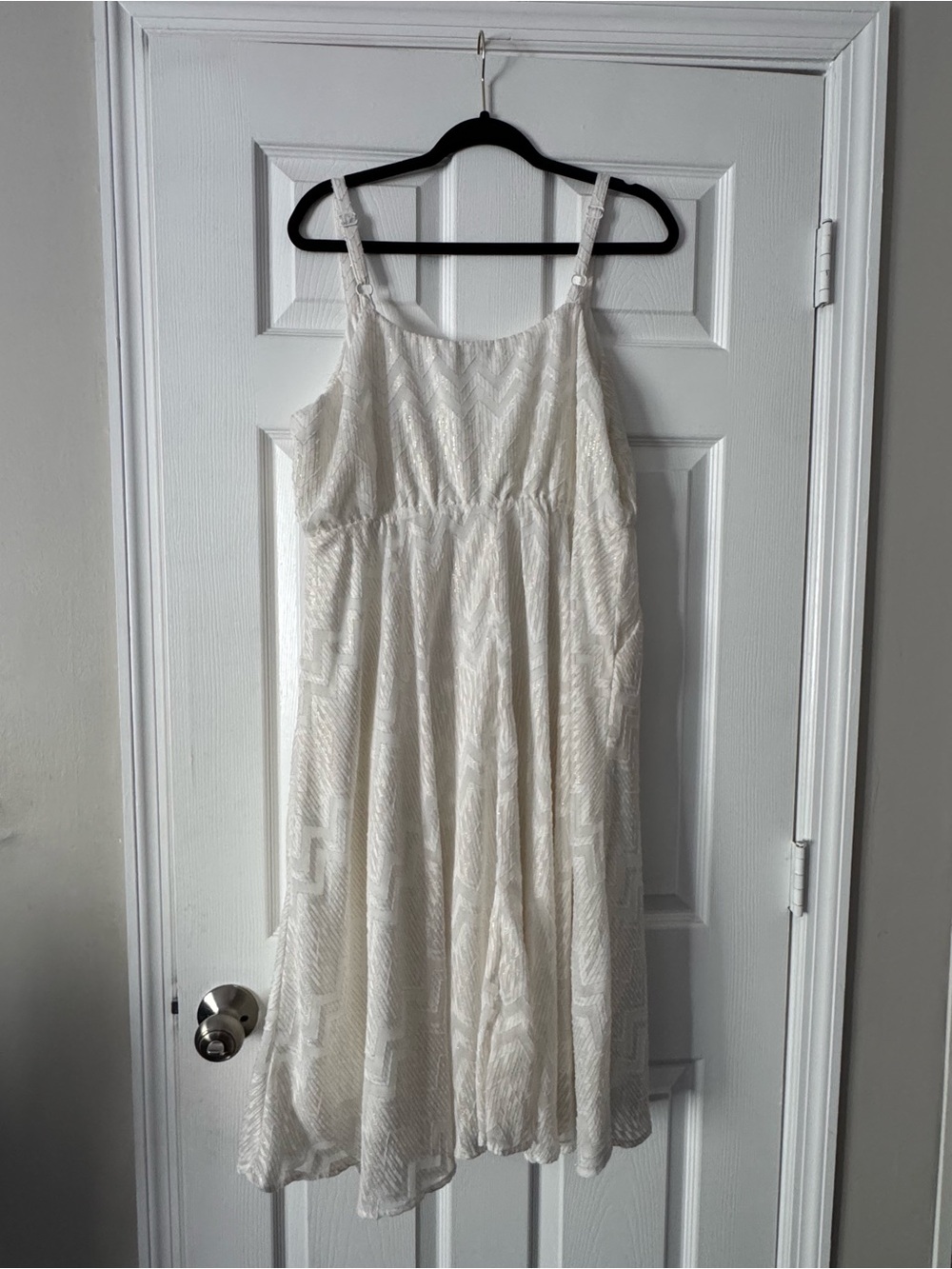 torrid White Lace Fit-and-Flare Sundress - Picture 2 of 3